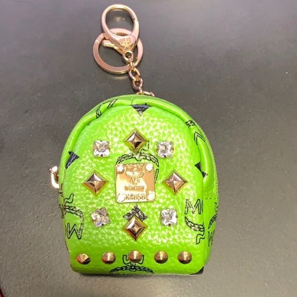 MCM Accessories - MCM mini backpack keychain / pouch